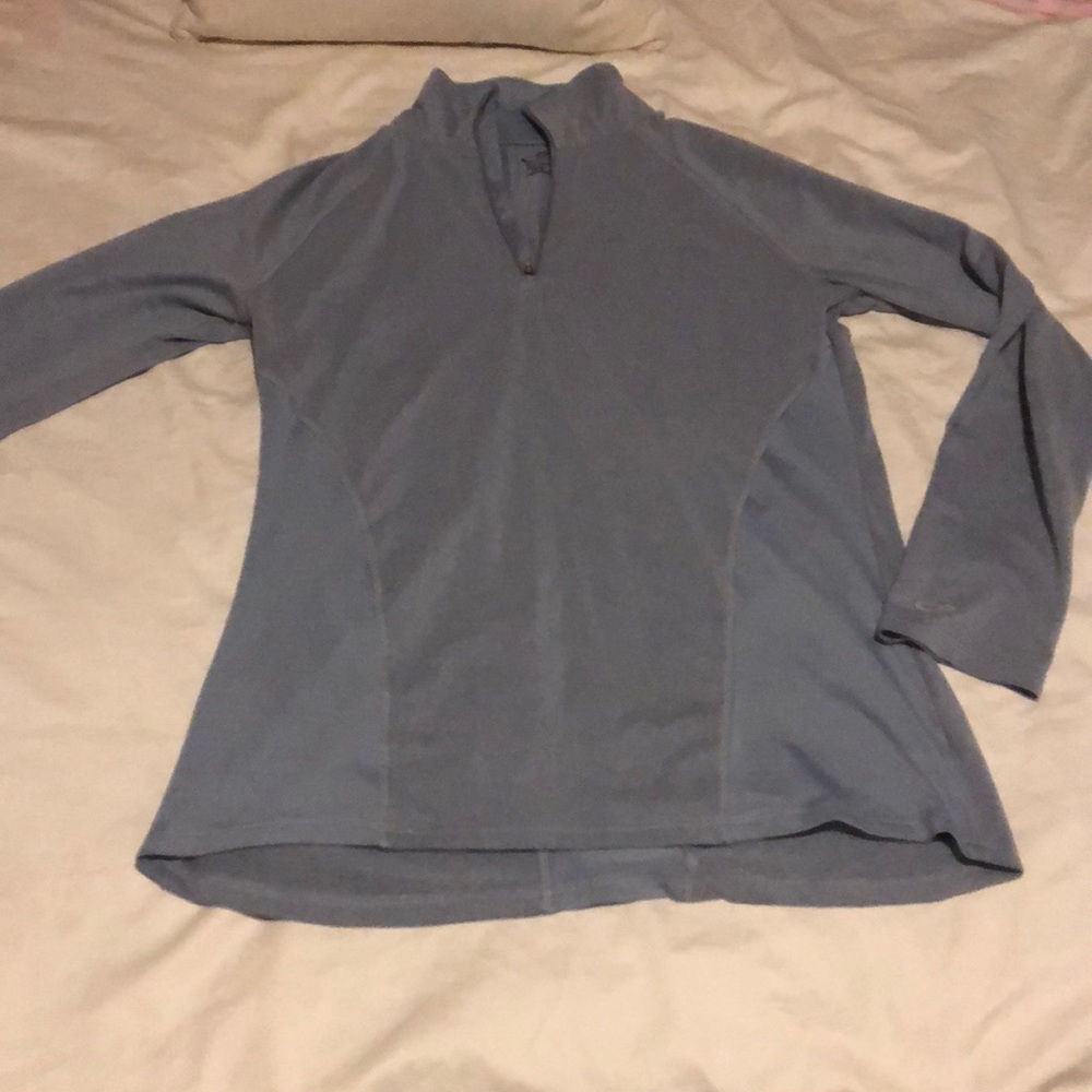 Champion DuoDry athletic zip down top.